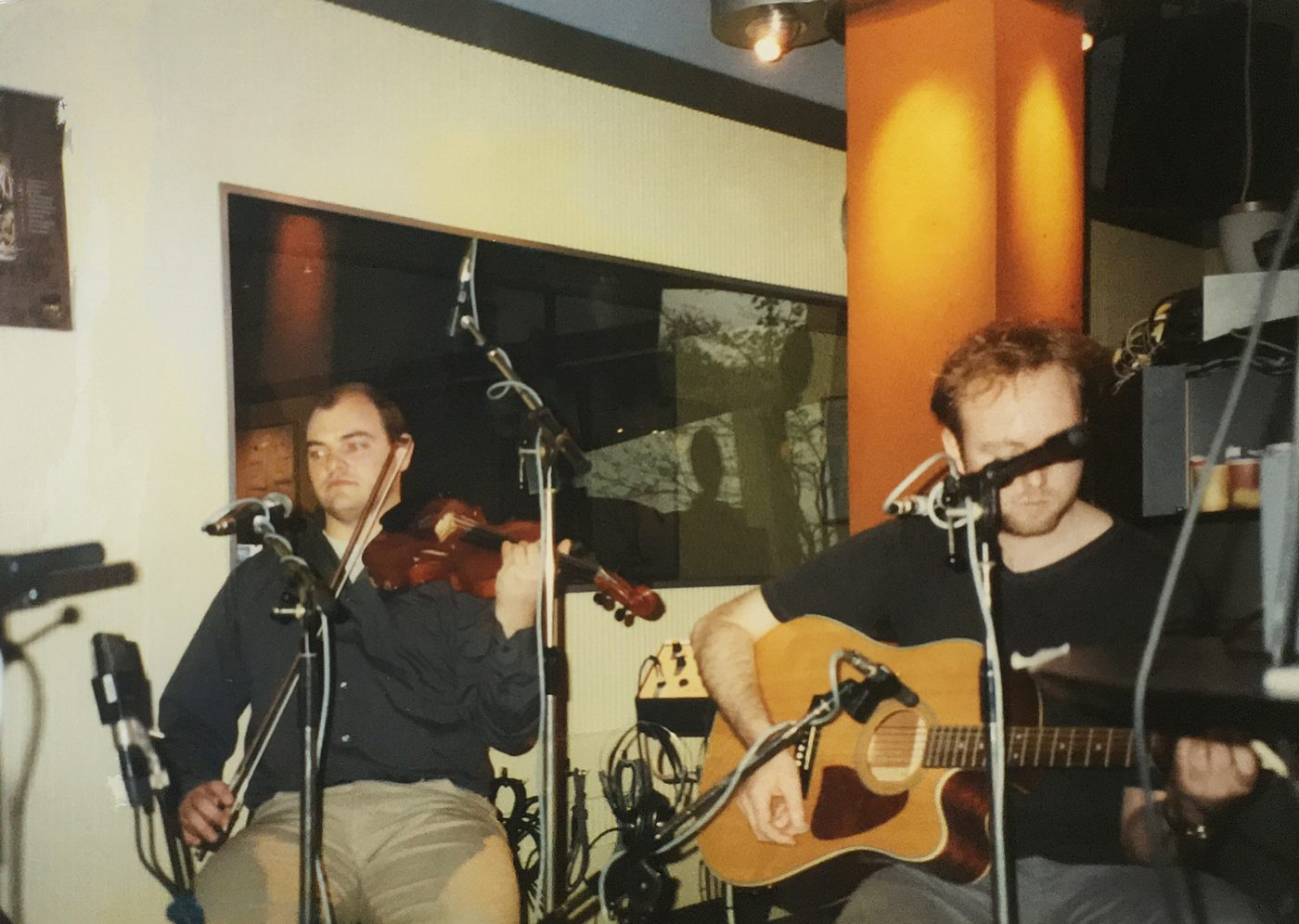 Akoestisch, viool en gitaar
