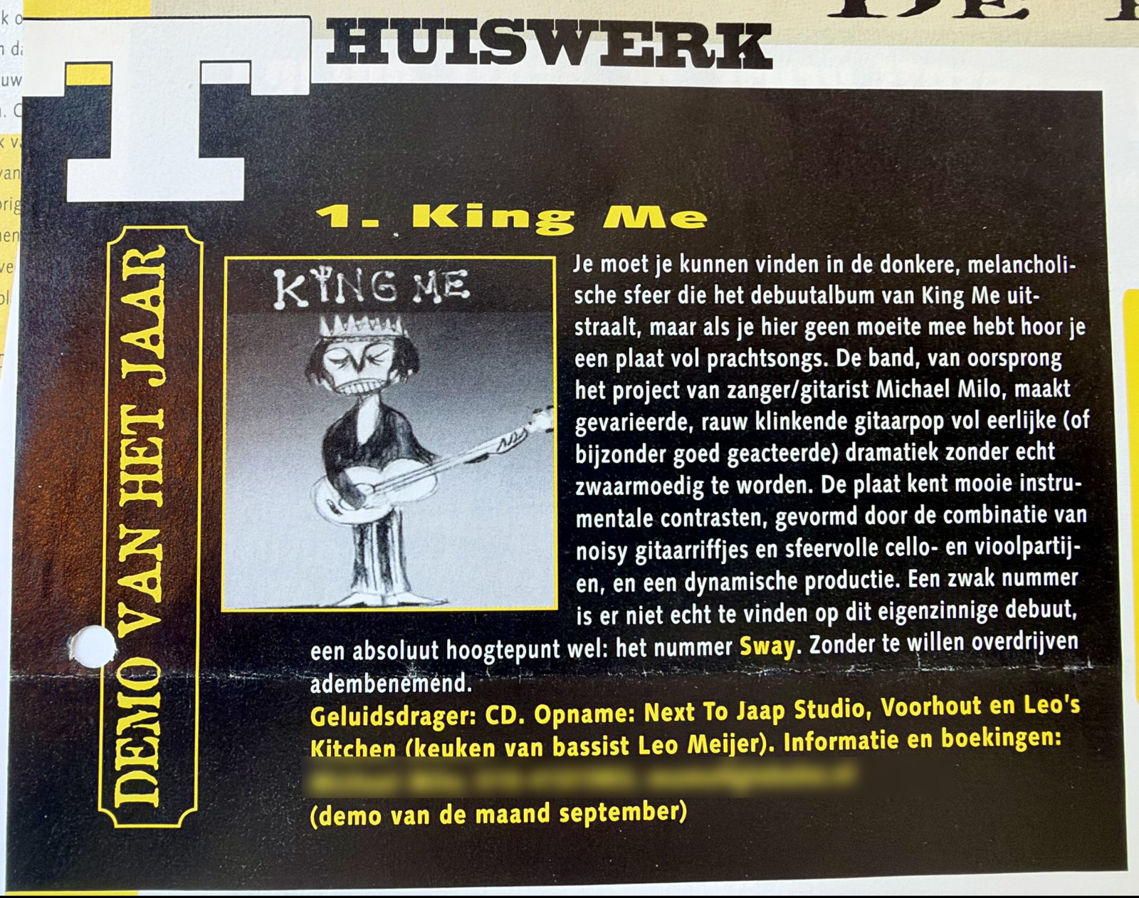Knipsel: Demo van het jaar