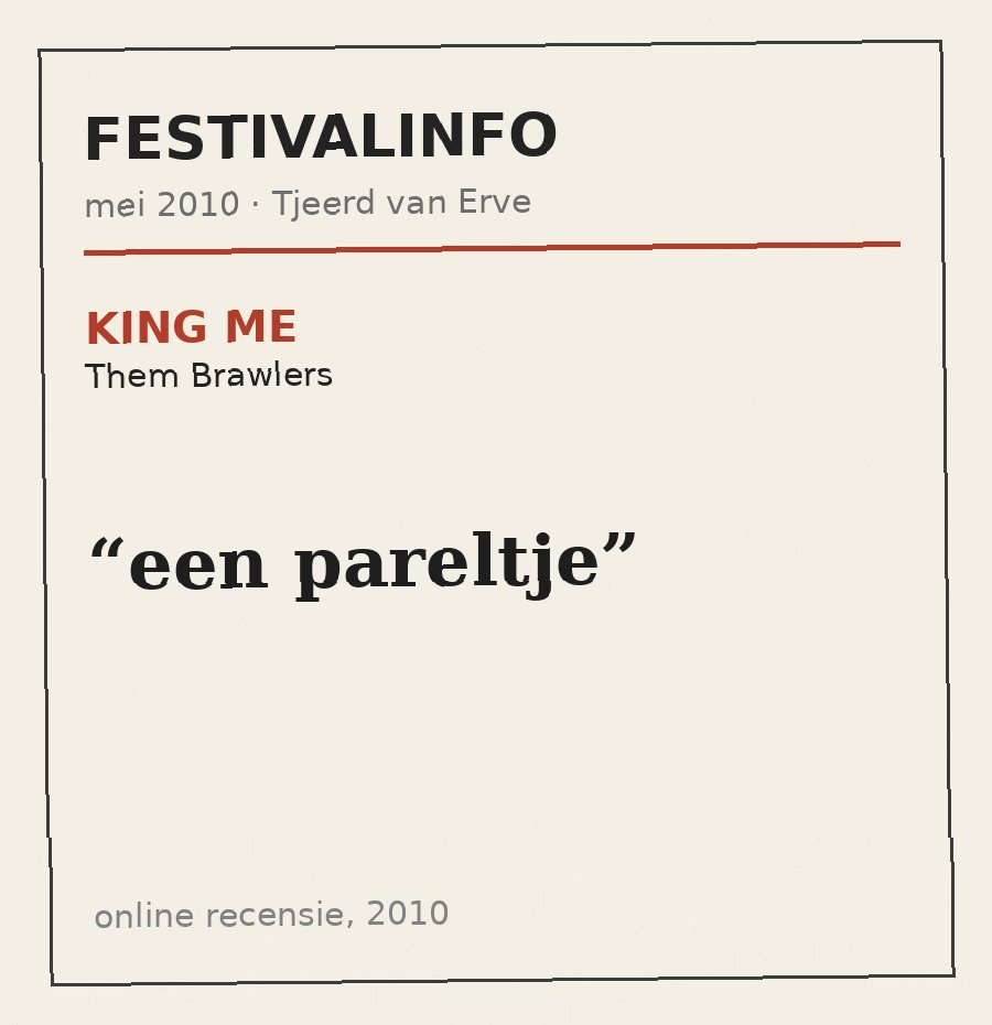 Knipsel: Een pareltje