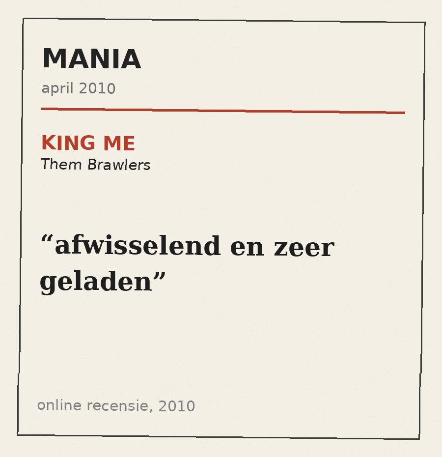 Knipsel: Afwisselend en zeer geladen